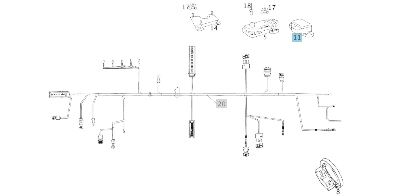 A0125420417 MERCEDES R129 W140 W168 W202 W208 210 TURN RATE SENSOR GENUINE NEW