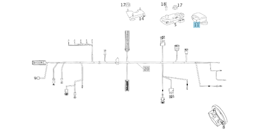A0125420417 MERCEDES R129 W140 W168 W202 W208 210 TURN RATE SENSOR GENUINE NEW