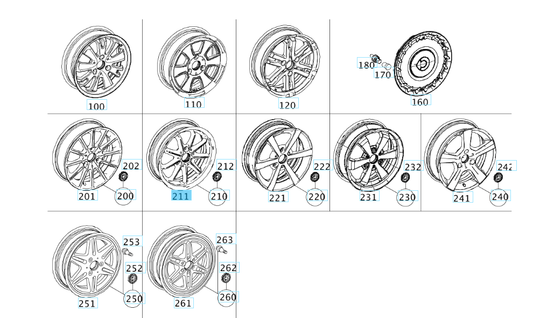 A4514011402 CA4L SMART 451 3-HOLE FRONT SPOKE WHEEL 4,5Jx15 GENUINE NEW