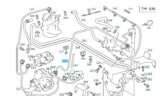 A6110702932 MERCEDES OM611 LINE VAICO V30-2996 NEW