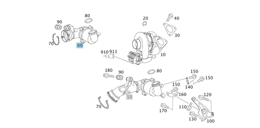 A6481400387 MERCEDES 648 DAMPER GENUINE NEW