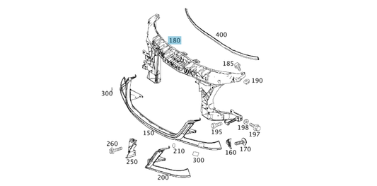 A9068800403 MERCEDES 906 CARRIER GENUINE NEW